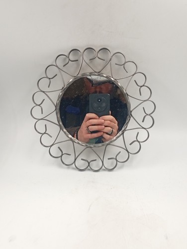 Miroir soleil ancien fer - miroir,