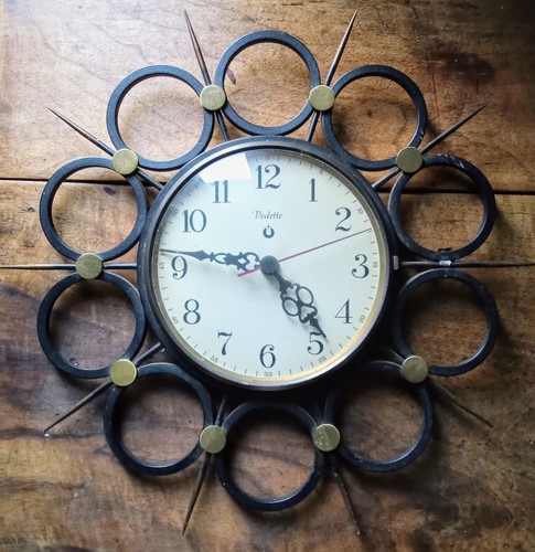 Vintage belle horloge murale - belle,
